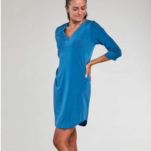 Turquoise blue Marlot dress